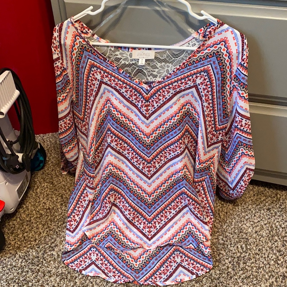 3/4 blouse shirt